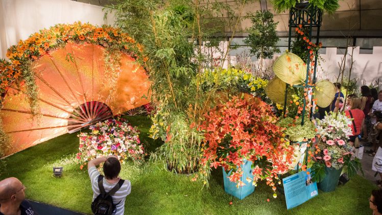 圖爾恩國際園藝博覽會,圖爾恩國際園藝博覽會現場，花園展現場